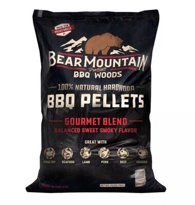 Bear Mountain BBQ Woods 20 Lbs 100% Natural Hardwood BBQ Pellet