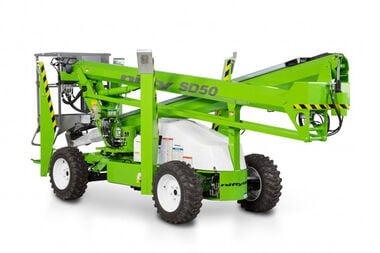 Niftylift 49.5' Boom Lift Self-Drive 4WD with Telescopic Upper Boom - Diesel, large image number 2