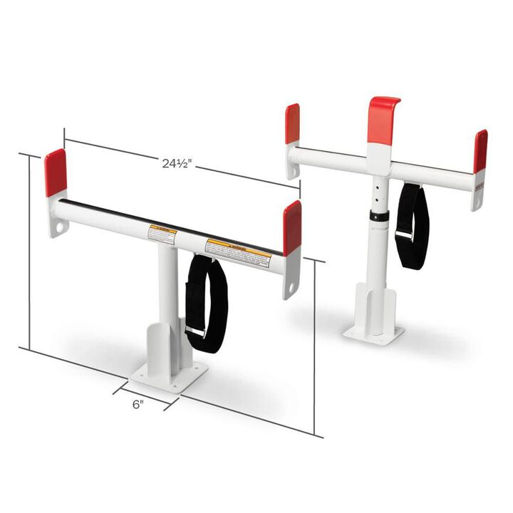 Weather Guard Service Body Rack Aluminum Full Compact, large image number 1