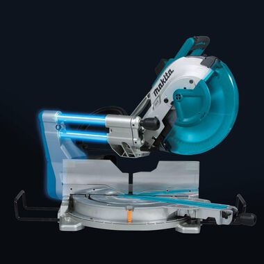 Makita 12in Dual-Bevel Sliding Compound Miter Saw with Laser, large image number 2