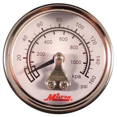 Milton Mini High Pressure Gauge 1/8 In. NPT, large image number 0