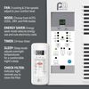 Perfect Aire 115V 10000 BTU Electronic Window Air Conditioner with Remote, small image number 4
