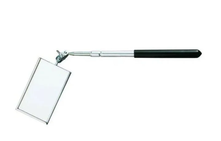 General Tools 3-1/2 In. x 2 In. Steel Inspection Mirror