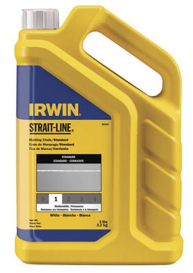 Irwin 5 Lb. White Chalk Standard