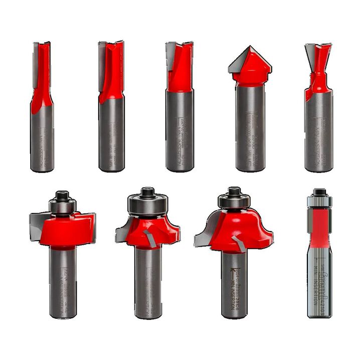 Freud 9 piece Basic Bit Set (1/2 In. Shank), large image number 1