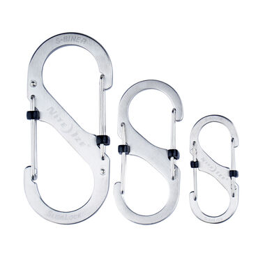 Nite Ize Stainless Steel #2, #3, #4 S-Biner SlideLock Set