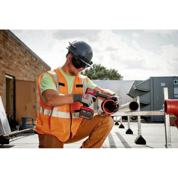 Milwaukee BOLT Eye Visor Tinted Dual Coat Lens Compatible with Safety Helmets & Hard Hats, large image number 7
