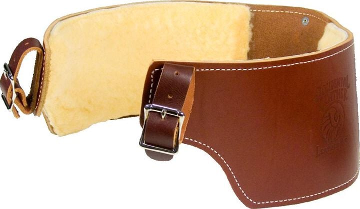 Occidental Leather Belt Liner with Sheepskin, Large