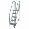 Cotterman Series 1000 5 Step X 26in W A3 Tread Step Ladder w/handrails, small