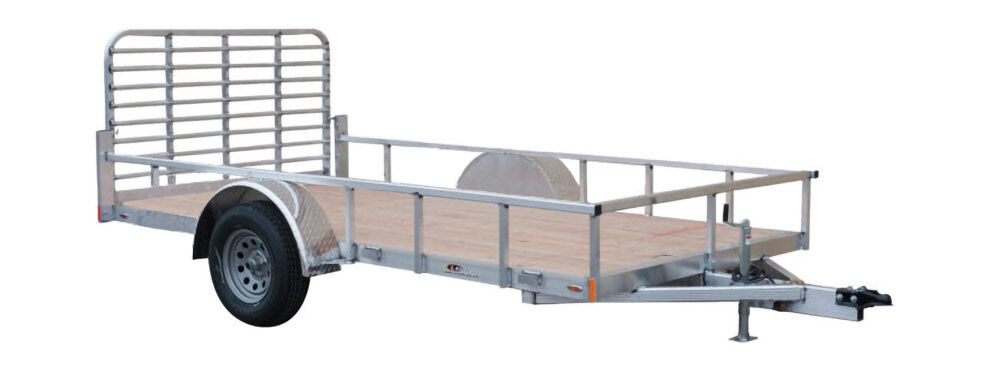 Legend Premium Trailers 7'x14' Open Deluxe Series Aluminum, large image number 1