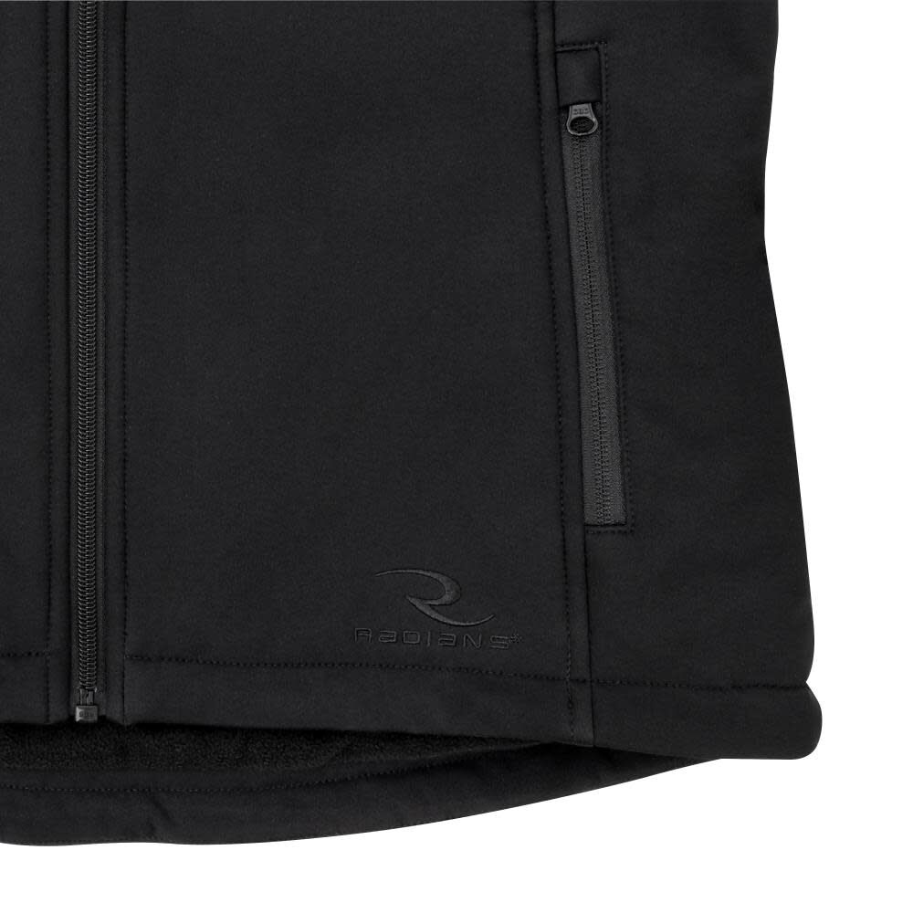 Radians Soft Shell Womens Heated Jacket Kit with Battery, Black, XS, large image number 5