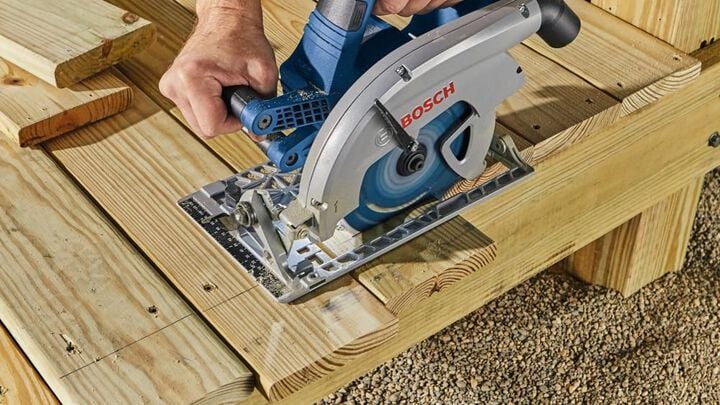 Bosch PROFACTOR 18V 7 1/4in Circular Saw Blade Left Kit with 1 CORE18V 8Ah Performance Battery, large image number 11