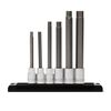 GEARWRENCH 1/2 Inch Drive SAE Long Hex Bit Socket 6 Piece Set, small image number 4