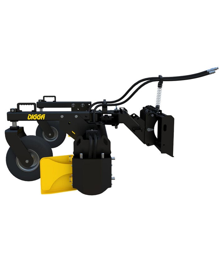 Digga North America 72 Inch Manual Slew High Flow Soil Conditioner for Skid Steer, large image number 2