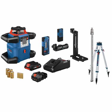 Bosch 18V REVOLVE4000 Self Leveling Rotary Laser Kit