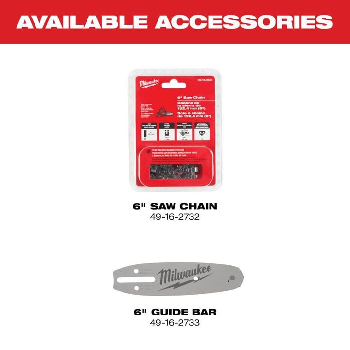 Milwaukee M12 FUEL HATCHET 6 In. Pruning Saw Kit, large image number 13