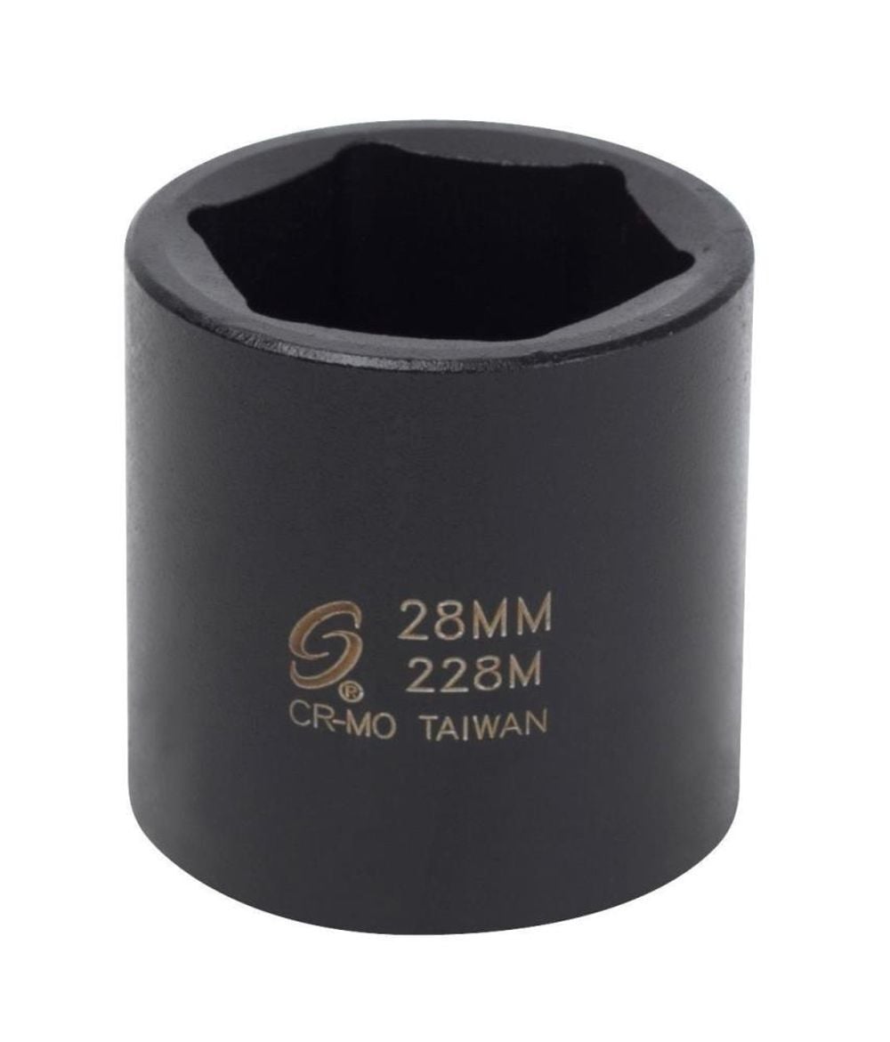 Sunex 1/2 Inch Drive 28mm Impact Socket, large image number 1