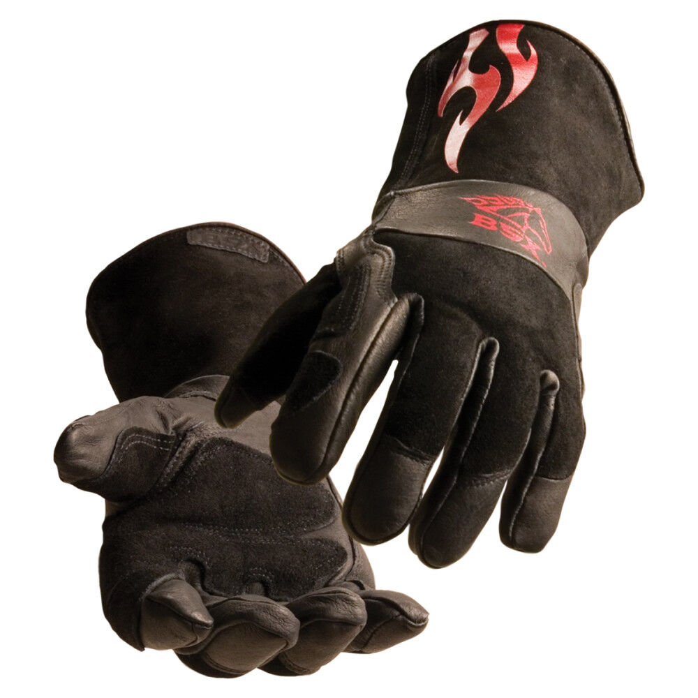 Black Stallion Stick/Mig Welding Gloves – Extra Size XL – BS50-XL