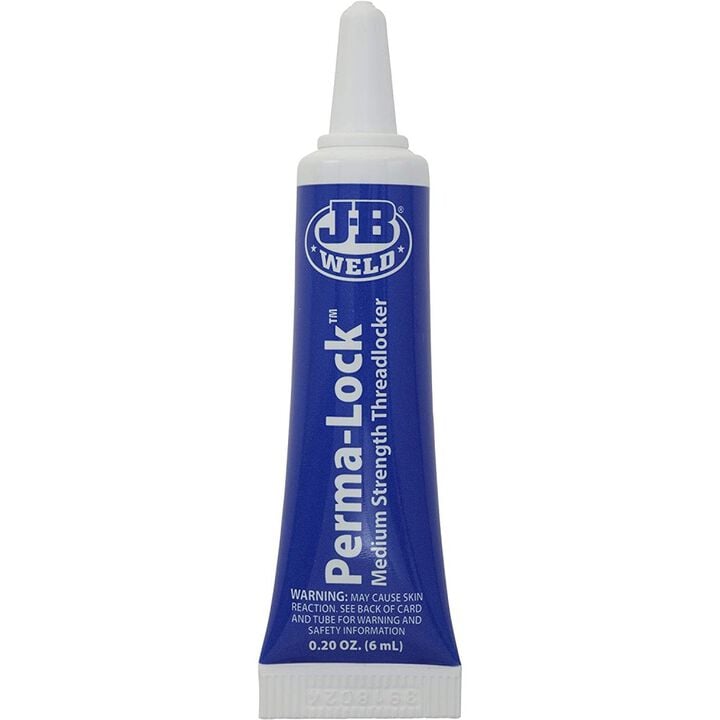 J-B Weld Perma Lock 0.2oz Blue Medium Strength Threadlocker, large image number 1