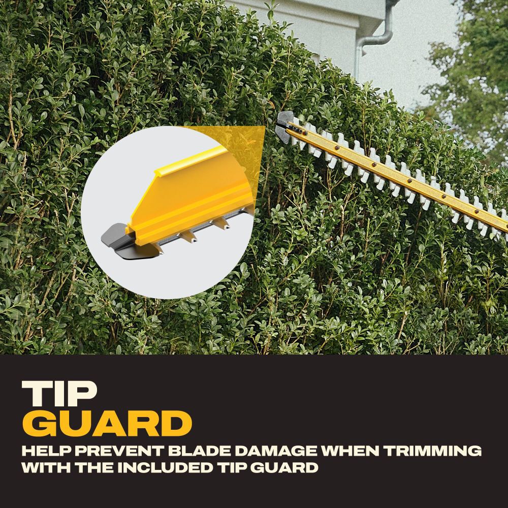 DEWALT 20V MAX XR 24 Inch Brushless Cordless Hedge Trimmer Kit, large image number 5