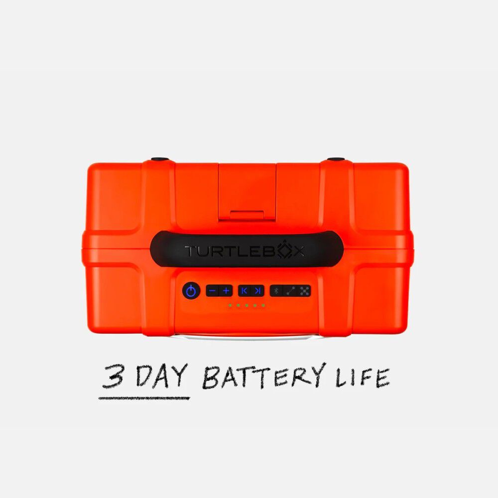 Turtlebox GRANDE Speaker, Orange, large image number 4