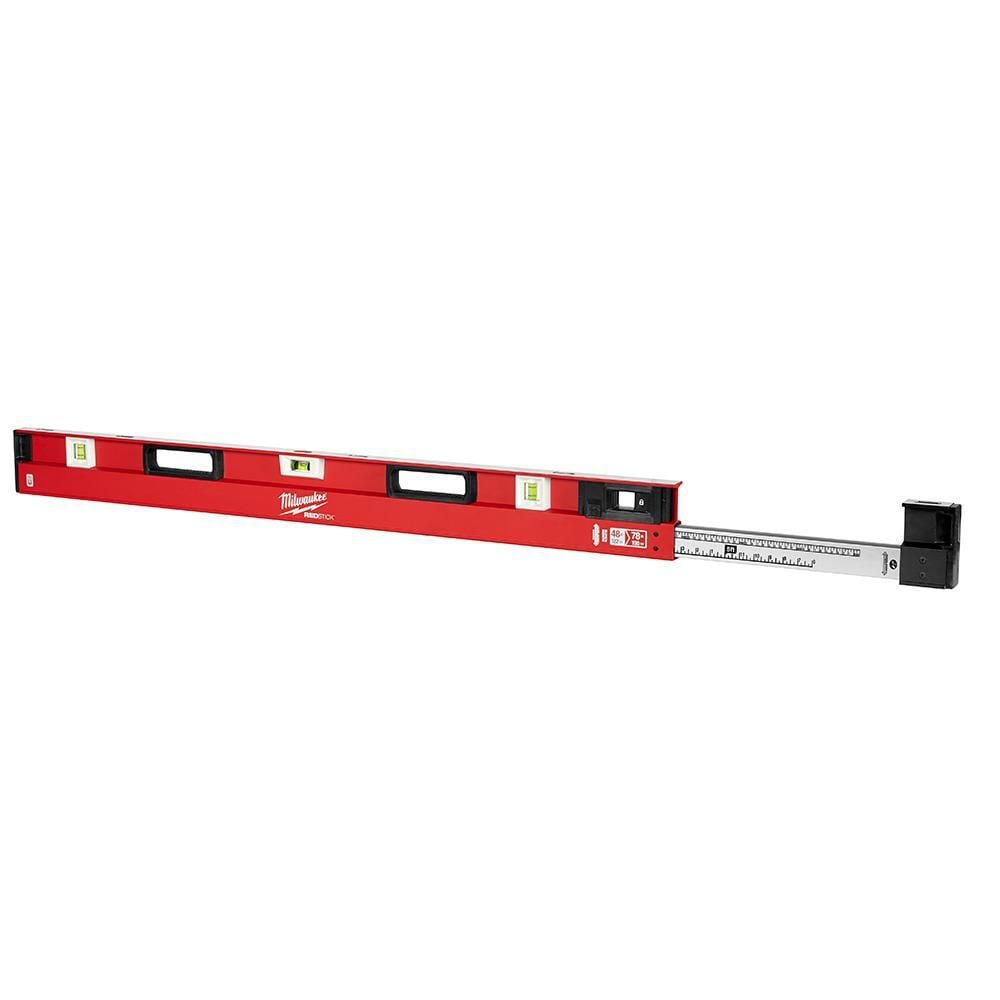 Milwaukee 48 in. to 78 in. REDSTICK Magnetic Expandable Level, large image number 2