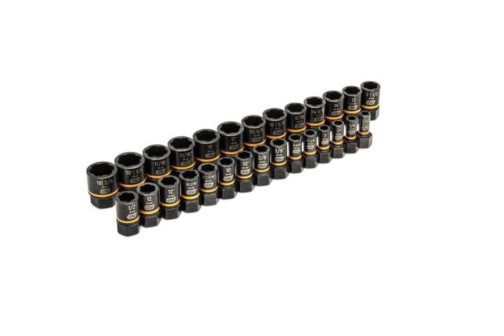 GEARWRENCH Bolt Biter Ratchet Socket Set MM/SAE with EVA Foam Tray 31pc, large image number 4