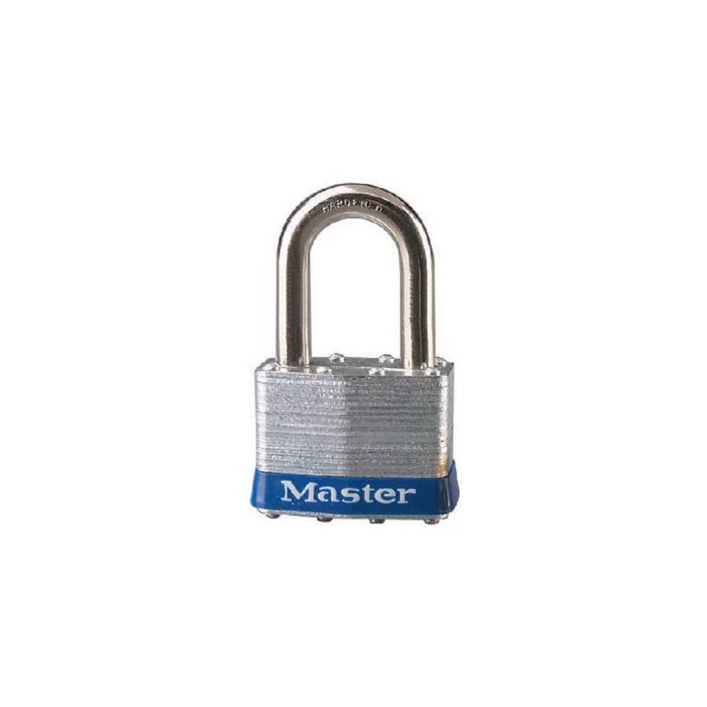 Master Lock Padlock 2in Laminated Steel Keyed Alike Pin Tumbler, large image number 2