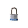 Master Lock Padlock 2in Laminated Steel Keyed Alike Pin Tumbler, small image number 2