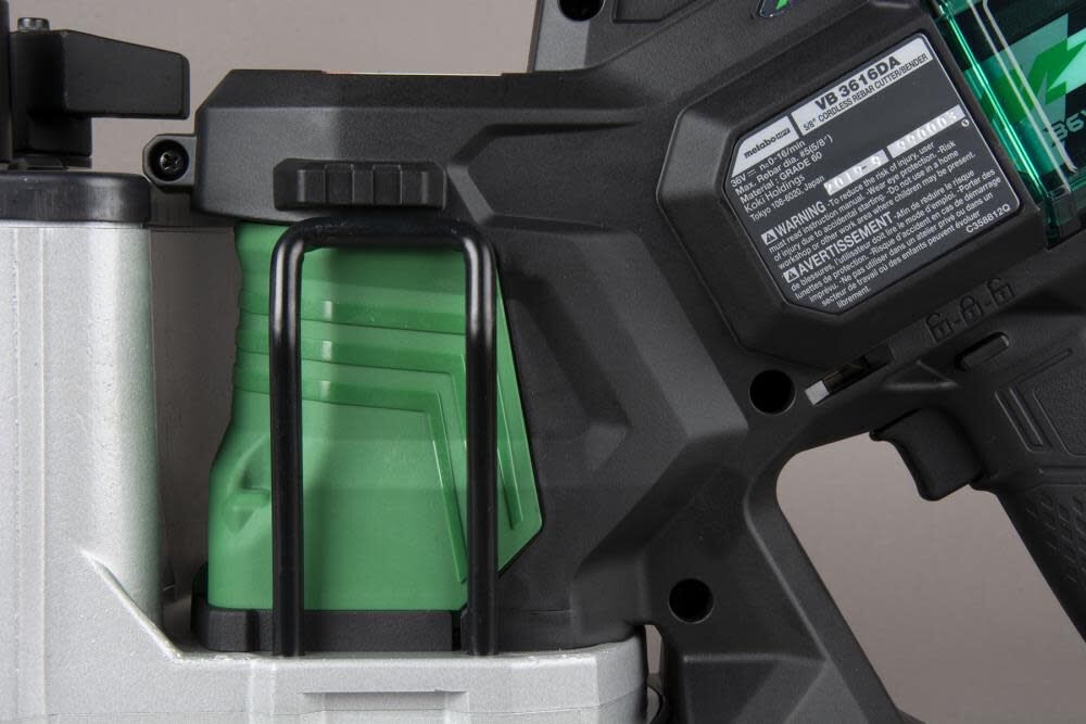 Metabo HPT 36V MultiVolt Portable Rebar Bender/Cutter Kit (4.0Ah x 2