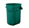 Suncast Plastic Utility Trash Can - 20 Gallon Green, small
