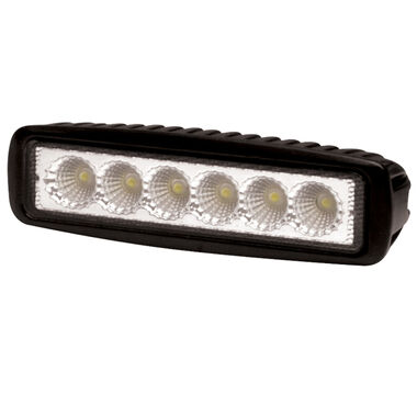 Ecco 0.8A 717 Raw Lumens Flood Beam 6 Bulb 3W LED Worklight