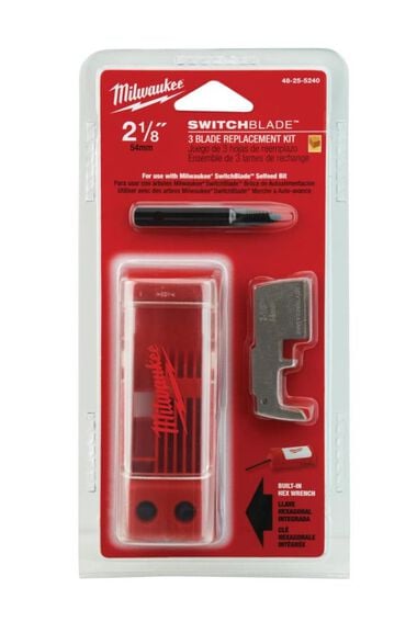 Milwaukee 2-1/8 in. SwitchBlade 3 Blade Replacement Kit