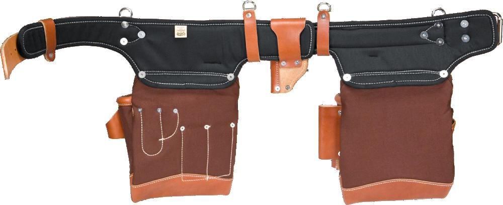 Occidental Leather Adjust-to-Fit Fat Lip Tool Bag Set - Cafe, large image number 3