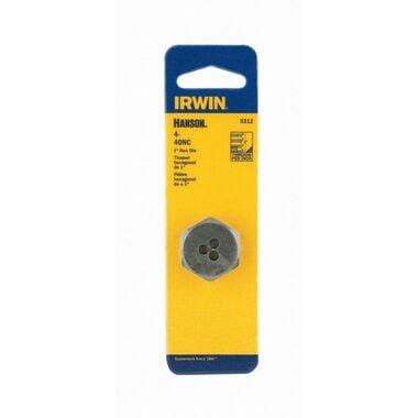 Irwin 4-40 x 1 In. NC Hex Machine Screw Die (HCS), large image number 0
