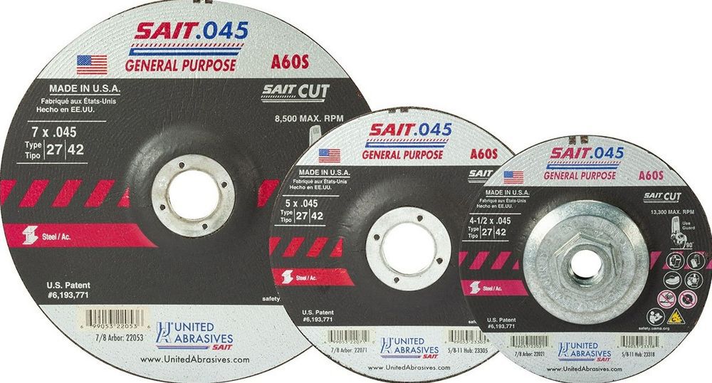 United Abrasives 4.5 Inch Z Tech Cutting Wheel, large image number 3