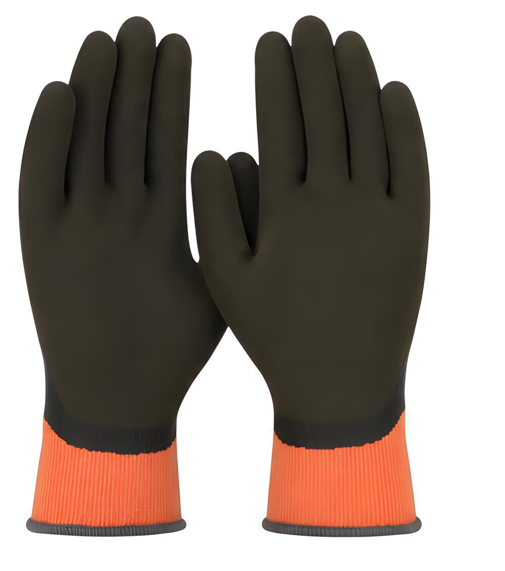 Protective Industrial Products PowerGrab Thermodex Hi-Vis Orange Gloves Large, large image number 2