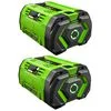 EGO POWER+ 56V 10Ah Lithium Ion Power Tool Battery Pack with Fuel Indicator (2 Pack), small image number 1