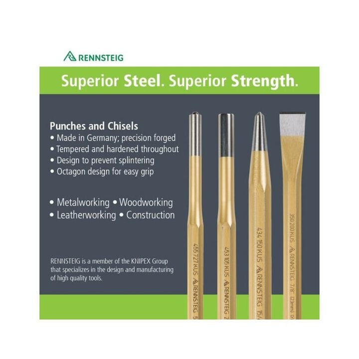 Knipex Center Punch Set 4 Pieces, large image number 2
