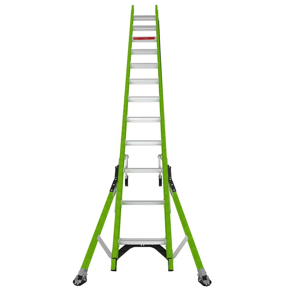 Little Giant Safety HyperLite SumoStance Type IA Fiberglass Extension Ladder, large image number 3