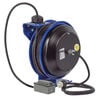 Coxreels Safety System Spring Driven Cord Reel 50' Duplex Rec, small