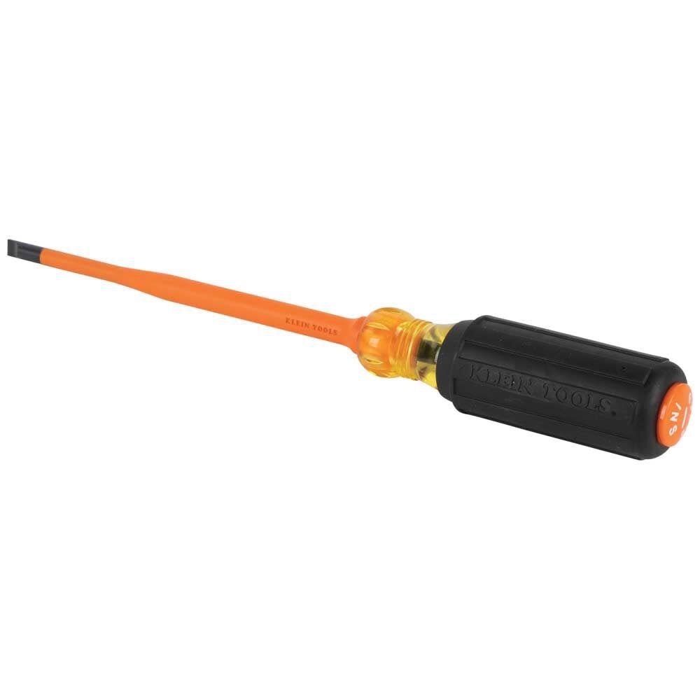 Klein Tools Insulated Screwdriver 1/4inch Cab 6inch, large image number 10