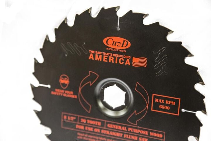 Cuz-D 20 Tooth Carbide Tipped Blade, large image number 1