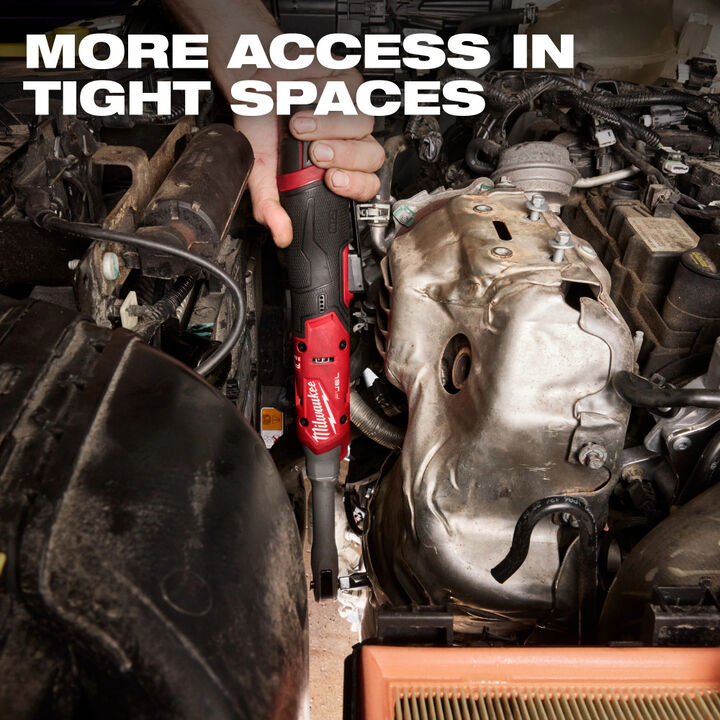 Milwaukee M12 FUEL 1/4 Inch Extended Reach Ratchet Kit, large image number 7
