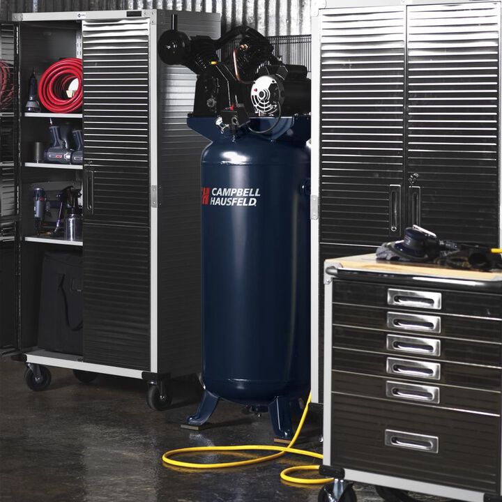 Campbell Hausfeld 60 Gallon 175 PSI 2 Stage Vertical Stationary Air Compressor, large image number 4