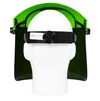 Forney Industries Green Polycarbonate Grinding Shield Assembly with Ratchet Headgear, small image number 4