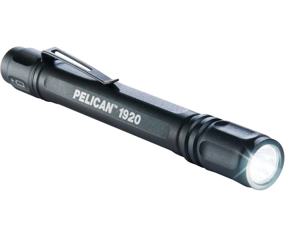 Pelican 3 V 224 Lumens AAA Battery Black Aluminum LED Flashlight – 019200-0001-110