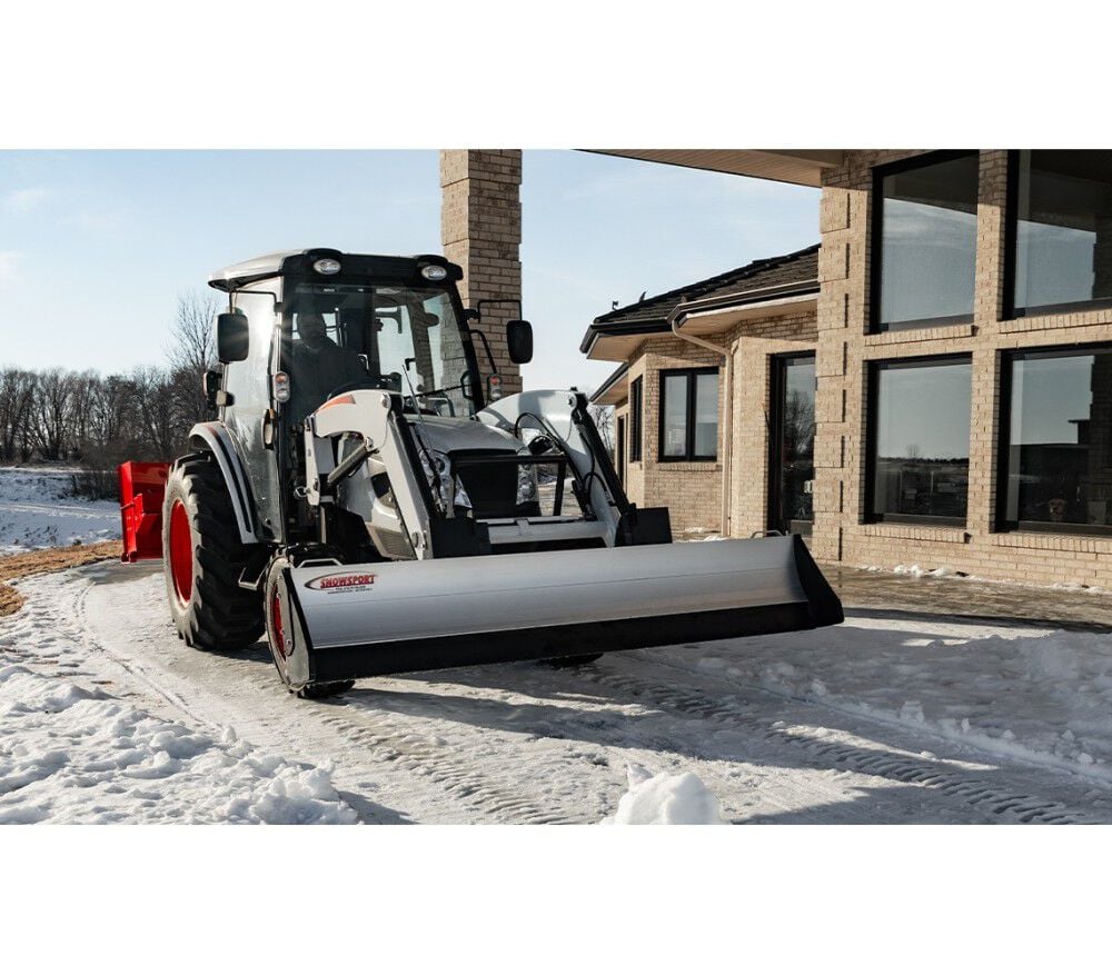 SNOWSPORT Pro 84 Inch Corrosion-Resistant Utility Snow Blade with Quick Attach Brackets, large image number 7