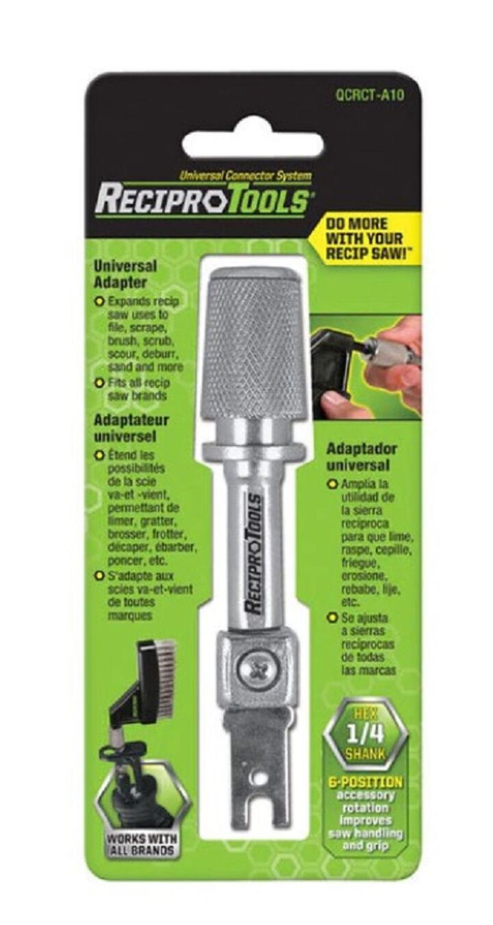 Reciprotools Recipro Universal Adapter for Reciprocating Saws, large image number 1