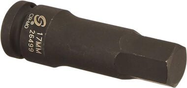 Sunex 1/2 Inch Dr 17mm Hex Impact Socket